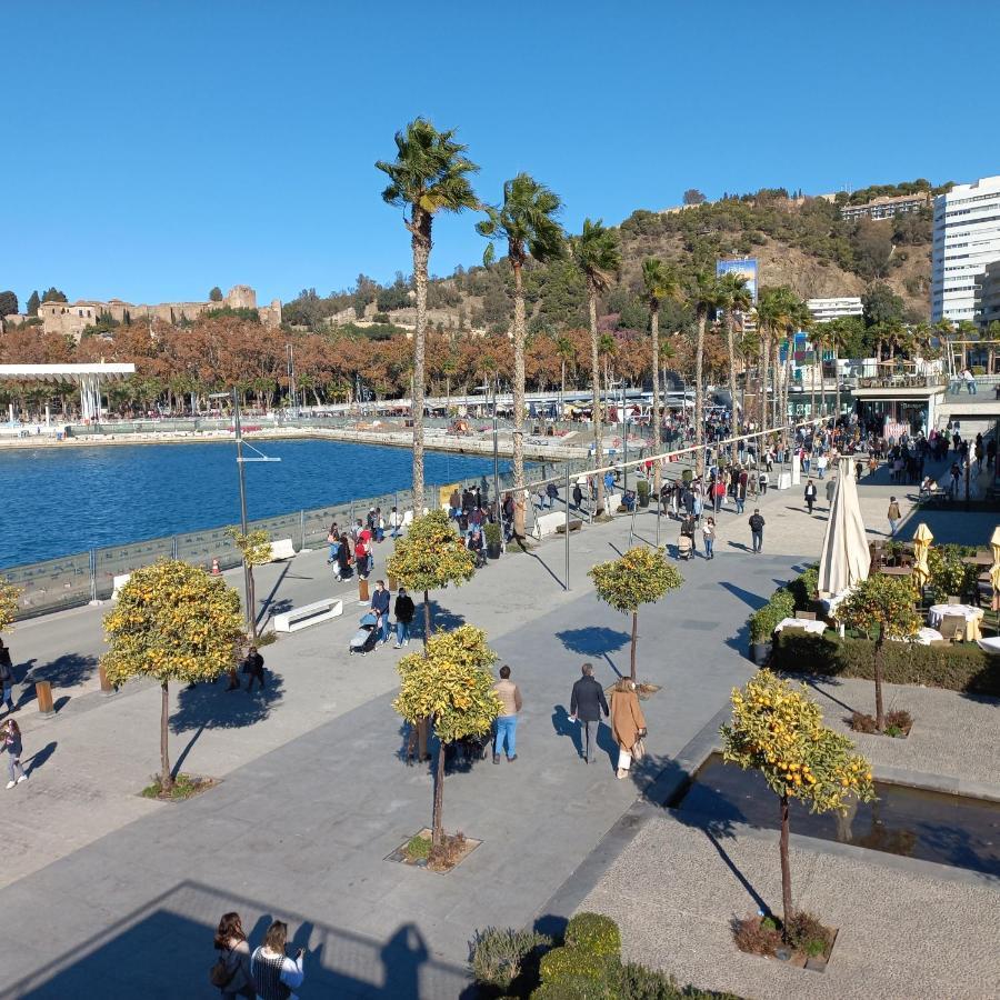 Apartamento Malaga Port Ngoại thất bức ảnh